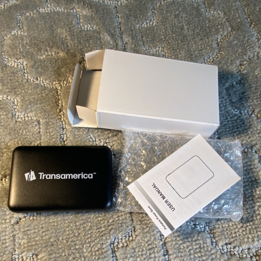 Transamerica 5000mAh Portable Power Bank Black USB Type-C‎ Micro-USB PC1161